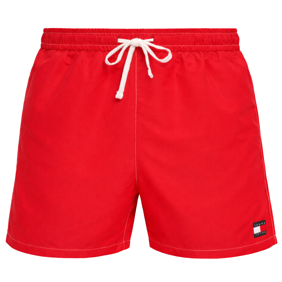 Tommy Jeans zwemshort met Heritage logo rood